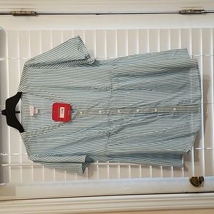 Isabel Maternity Baby Blue and White Top